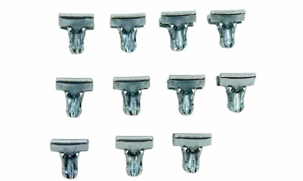 Fits 1957 Chevrolet Full Size Lower Grille Retaining Clip Set LGRC01